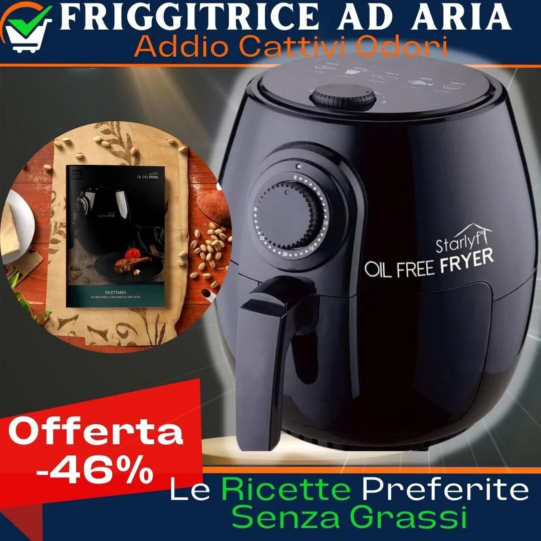 Starlyf Oil Free Fryer Friggitrice ad Aria - prodottipremium