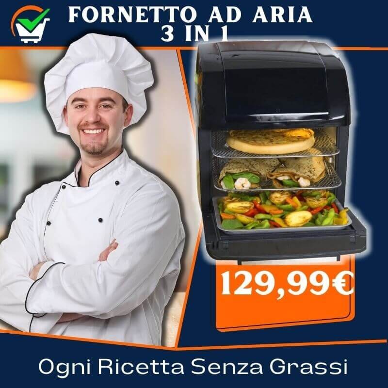 AIR OVEN FORNETTO 3 IN 1